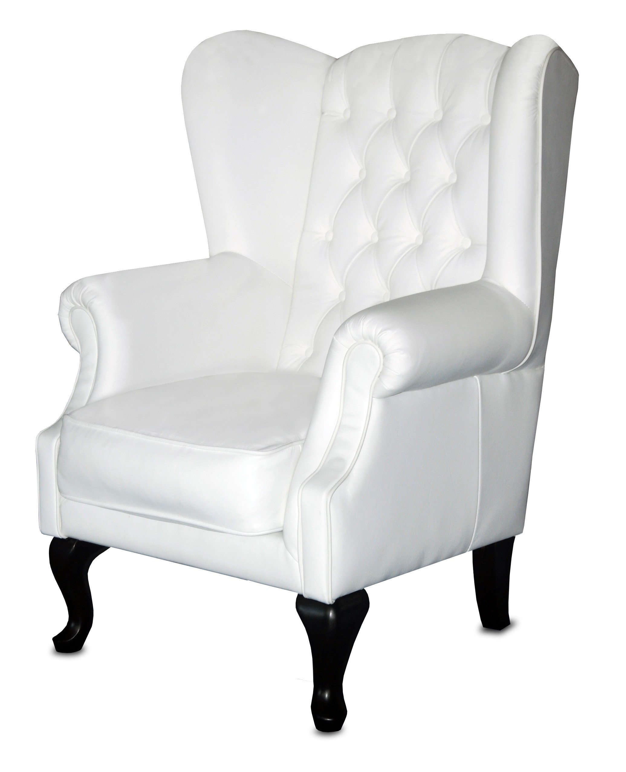 Sherwood White Wing Back Chair