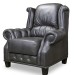 Earl Chair in Black Leather