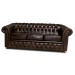 Narborough 3 seater in washed off brown