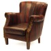 Taylor chesterfield armchair side view