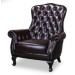 Telford Leather Wing Chair